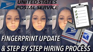 My USPS Hiring ProcessUSPS Fingerprint ProcessRCACCAMy Experience [upl. by Hadrian]