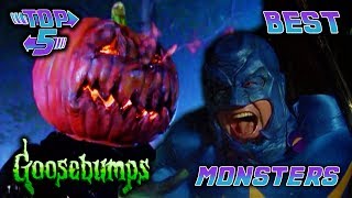 Top 5 Best Goosebumps Monsters [upl. by Akkim]