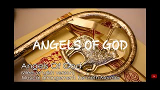 ANGELS OF GOD LYRICS HD [upl. by Enra]