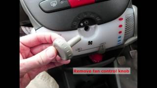 Remove dashboard from Toyota Aygo [upl. by Theola]