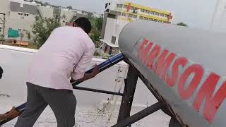 How to Service Solar Water Heater  सोलर वोटर हीटर सर्विस । [upl. by Mariellen]