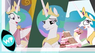 Top 10 Princess Celestia Moments in MLP [upl. by Arlyne]