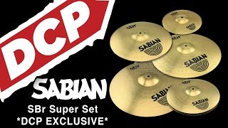 Sabian SBr Super Cymbal Set  DCP Exclusive [upl. by Marcie]