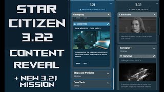 Star Citizen 322 Revealed  Roadmap Roundup [upl. by Tiebold]