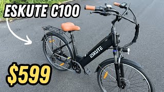 Eskute C100 Budget Beach Cruiser Ebike [upl. by Par]