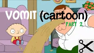 Vomit Cartoon Part 2 Supercut [upl. by Arramat20]