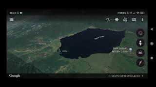 Pola Aliran Sungai Beserta Contoh Google Earth View [upl. by Schifra416]