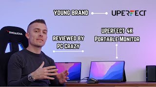 UPERFECT 4K UHD Portable Monitor  The Coolest amp Handiest Gadget Around [upl. by Fromma]