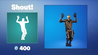 Shout  Fortnite Emote [upl. by Aicil303]