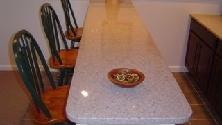 Granite vs Silestone Countertop Differences Video [upl. by Hurlow601]