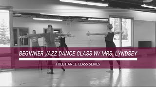 Free Beginning Jazz Class [upl. by Godiva384]