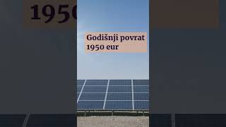 Za koliko vremena se otplati solarna elektrana od 108 kW Projekcija je data okvirno [upl. by Knobloch]