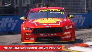 Melbourne Supersprint  Driver Preview [upl. by Aldos]