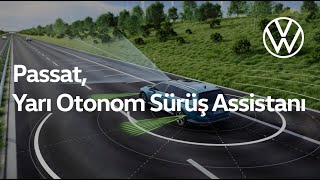 Yeni Passat Teknolojileri  Yarı Otonom Sürüş Asistanı quotTravel Assistquot [upl. by Laeria]