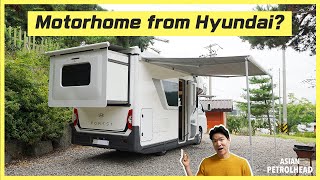 The First RV Motorhome or Camping car from Hyundai It starts around 41K USD What do you think [upl. by Sitarski]