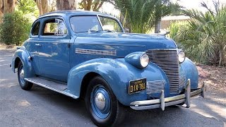 1939 Chevrolet Master Deluxe Business Coupe for Sale [upl. by Mossolb887]