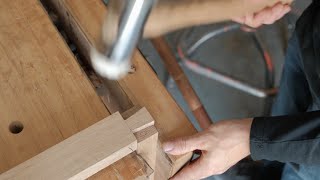 Building French Oak Cabinets  Dovetail Joint  Atelier Mateus Daily Recap 7 [upl. by Shalna]