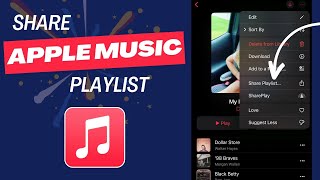 How To Share An Apple Music Playlist  Full Guide [upl. by Eahc390]