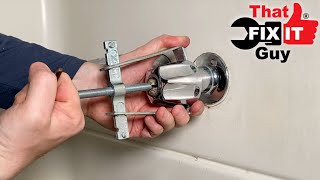 SOMETIMES STUCK SHOWER FAUCET HANDLES GET THEIR OWN VIDEO [upl. by Irem396]