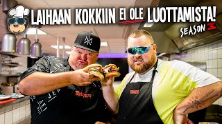 WINGS BURGERI FT AKSELI HERLEVI  LAIHAAN KOKKIIN EI OLE LUOTTAMISTA [upl. by Ycaj]