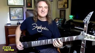 Megadeths David Ellefson Plays His Favorite Bass Riffs [upl. by Geri856]