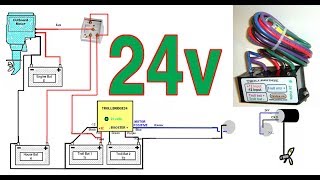 Charging a 24V battery bank from a 12V Alternator [upl. by Rats]