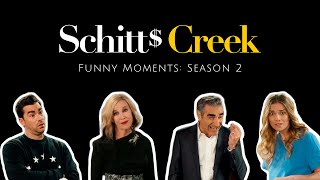 Schitts Creek Funny Moments Season 2 HD [upl. by Annaerdna]