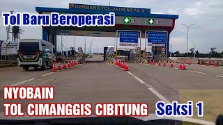 Perjalanan melewati Jalan Tol Cimanggis Cibitung [upl. by Patrica]