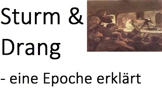 Sturm und Drang  eine Epoche erklärt V [upl. by Telfore]