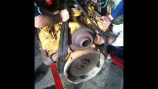 V8 Cat engine 3208 turbo running 2 [upl. by Kelsey]