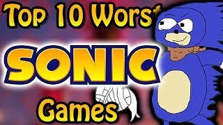 Top 10 Worst Sonic Games [upl. by Taub]