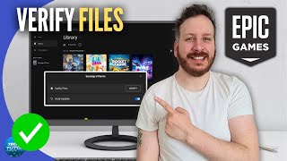 How To Verify Files In Epic Games [upl. by Eidnahs]