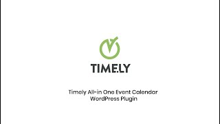 Timely AllinOne Event Calendar WordPress Plugin [upl. by Marianna]