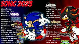 Top Sonic Songs 2023  2 hours of AWESOME Sonic Music  Sonic ost [upl. by Prentiss]