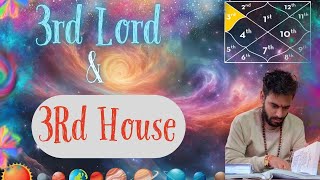 3rd house and 3rd lord siddhantajyotish vedicastrology [upl. by Eidarb]