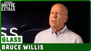 GLASS  Bruce Willis talks about the movie  Official Interview [upl. by Andrel212]