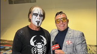 Sting Reveals His Pro Wrestling Mt Rushmore [upl. by Sanburn]