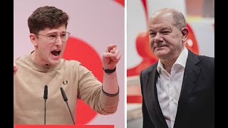 SPDStreit um Sicherheitspaket eskaliert – Scholz spricht Machtwort JusoChef wütet【Nachricht】 [upl. by Eneliak412]