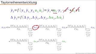 Dynamische Systeme  Teil 43  Linearisierung von DifferentialgleichungsSystemen MIMOSystem [upl. by Amelia]