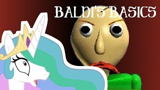 Celestia Plays Baldis Basics Math  Panic  Dying [upl. by Carine]