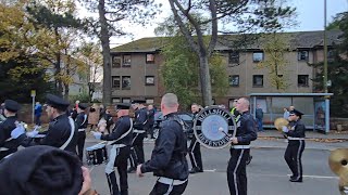 Bellshill Defenders Flute Band at their annual band parade 26thOct 2024 [upl. by Marlyn376]