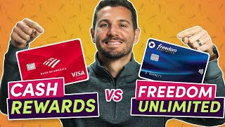 Chase Freedom Unlimited vs Bank of America Cash Rewards credit card [upl. by Rolando]