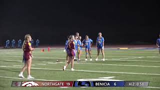 Benicia Flag Football vs Campolindo vs Northgate [upl. by Branen141]