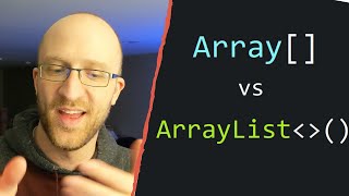 Array vs ArrayList in Java Tutorial  Whats The Difference [upl. by Tillman]