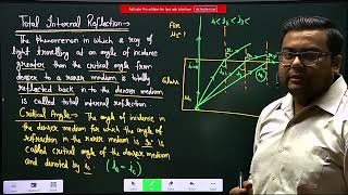 Total Internal reflection amp applications  Ray Optics  12th physics Term 2 cbse I class10th [upl. by Ainuj]