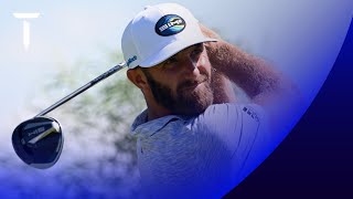 Dustin Johnson shoots 66 to lead by two  Round 3 Highlights  2021 Saudi International [upl. by Tiffy]