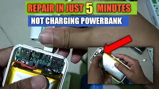 Paano Mag Repair ng Hindi Nag cha Charge Na Powerbank [upl. by Yentterb]