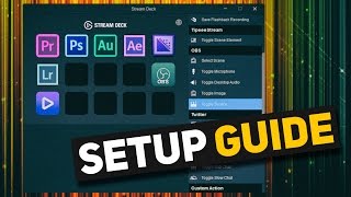 Elgato Stream Deck Tutorial  How to Set Up amp Customize the Stream Deck 4k 60FPS Guide [upl. by Ytineres]