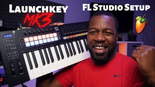 Novation Launchkey MK3 FL Studio Setup Tutorial 2020 [upl. by Nas]