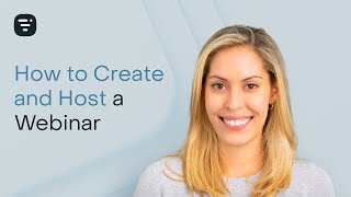 How to Create and Host a Webinar Step by Step [upl. by Ikuy180]